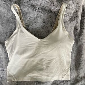 White Lululemon Align Tank Top